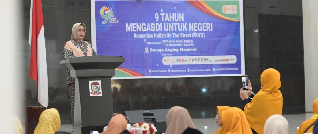Indira Yusuf Ismail Ajak Komunitas Tahfidz On The Street Sukseskan Program Jagai Anakta'