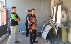 Camat Biringkanaya Pantau Lokasi Kebakaran di Pai