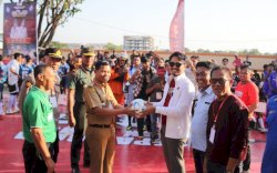 Benyamin Turupadang Buka Liga Anak Lorong Biringkanaya 