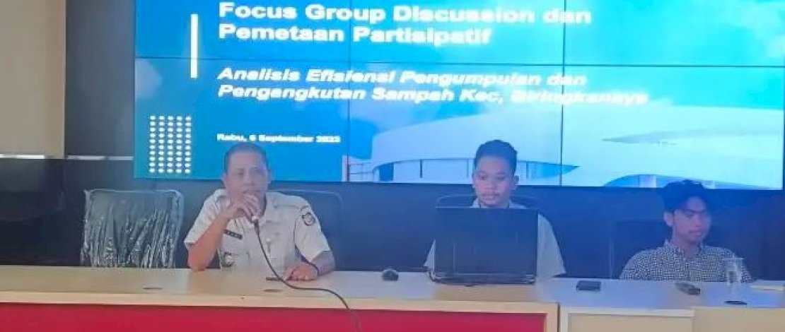 Pemerintah Kecamatan Biringkanaya Gelar FGD dengan RDI 