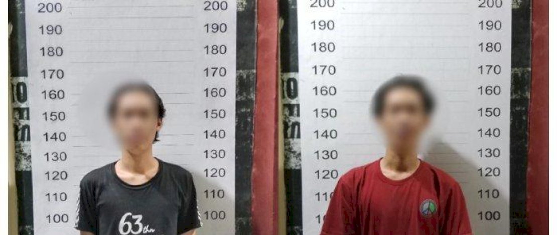RE dan RI, dua bersaudara yang melakukan penganiayaan karena buah mangga. RE dan RI, dua bersaudara yang melakukan penganiayaan karena buah mangga.