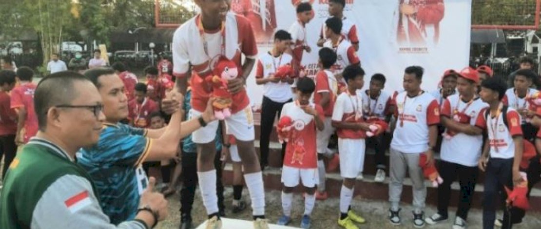 Selamat, Kecamatan Biringkanaya Juarai Cabor Sepak Bola Porkot 2023