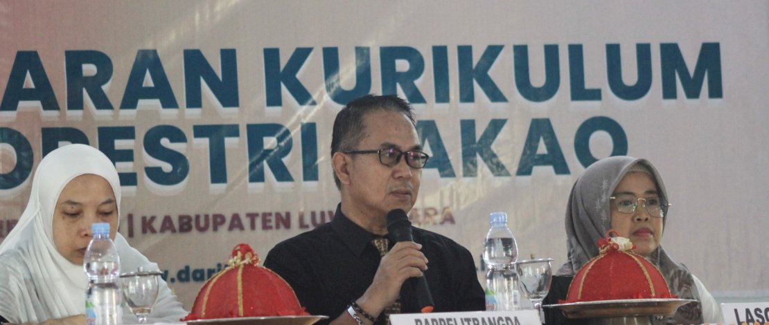 Workshop Pembelajaran Praktik Kurikulum Agroforestri Kakao, yang digelar di Hotel Yuniar Masamba, Selasa, 14 November 2023.