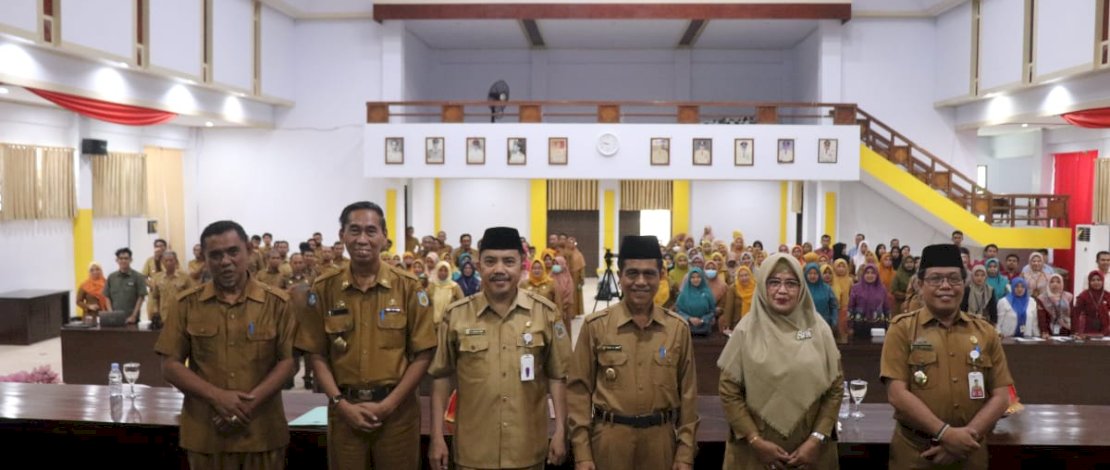 Rapat Koordinasi Tim Percepatan Penurunan Stunting (TPPS), di Ruang Pola Kantor Bupati Kepulauan Selayar, Selasa, 14 November 2023.