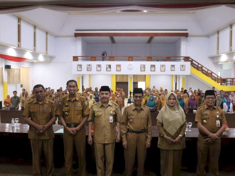 Buka Sosialisasi Aplikasi Inzting, Wabup Saiful Arif Harap Sinergi Semua Pihak Turunkan Angka Stunting
