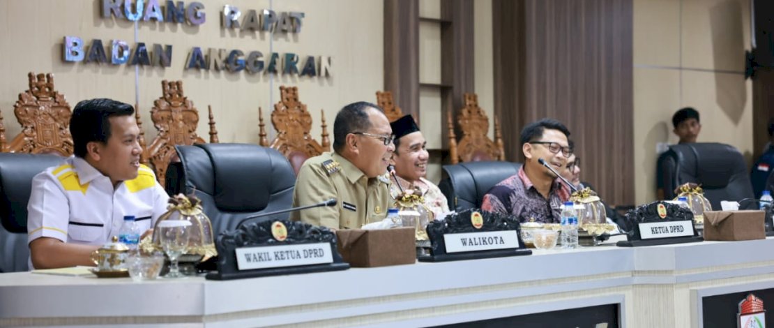 Sosialisasi Pencegahan Korupsi Terintegrasi di Kantor DPRD Makassar, Selasa, 14 November 2023.