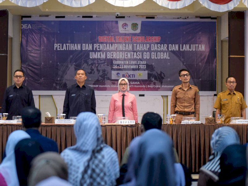 BBPSDMP Kominfo - BAKTI Gandeng Pemkab Luwu Utara Gelar Pelatihan Pendampingan UMKM