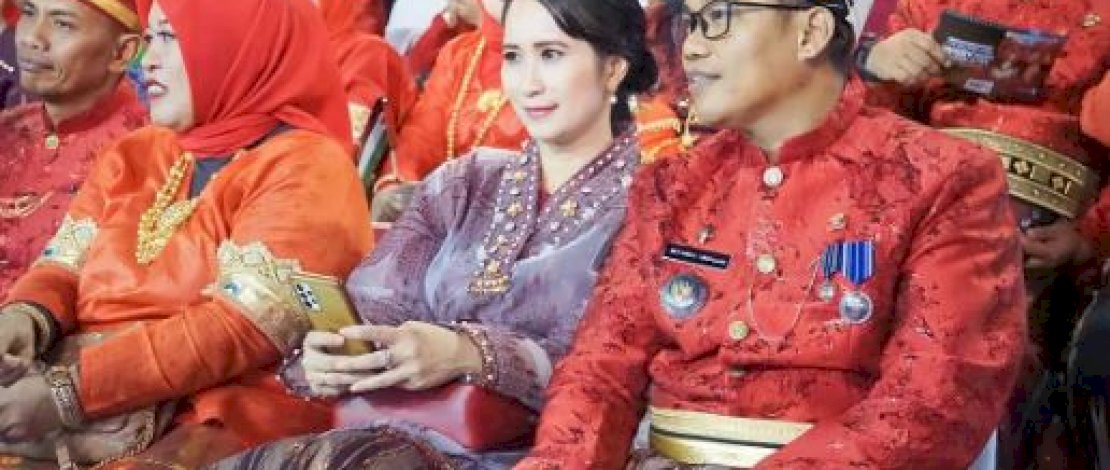 Camat Biringkanaya Hadiri Malam Puncak Perayaan HUT Kota Makassar Sekaligus  Perpisahan Wakil Walikota Fatmawati Rusdi
