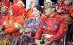 Camat Biringkanaya Hadiri Malam Puncak Perayaan HUT Kota Makassar Sekaligus  Perpisahan Wakil Walikota Fatmawati Rusdi