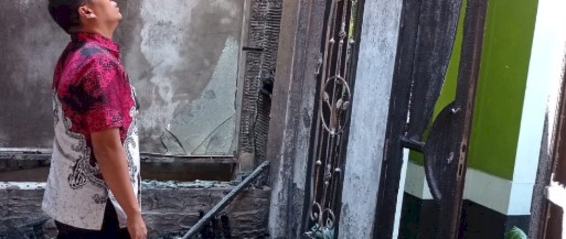 Camat Biringkanaya Pantau Lokasi Kebakaran di Bulurokeng Permai