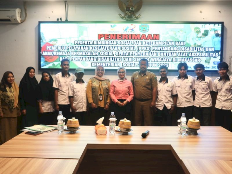 Pemkab Luwu Utara Gandeng Kemensos Bekali Keterampilan Bagi Penyandang Disabilitas