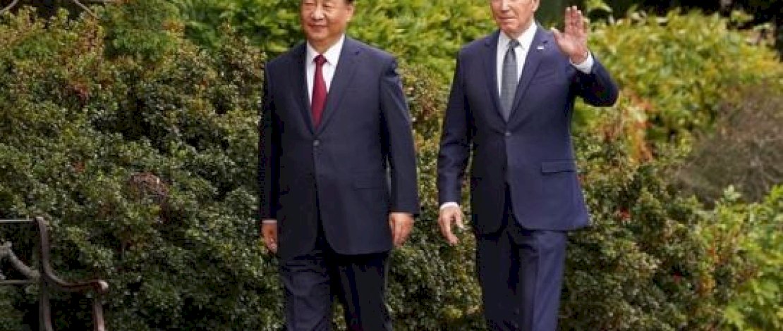 Presiden Amerika Serikat Joe Biden dan Presiden Tiongkok Xi Jinping(dok:reuters)