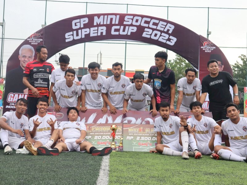 Rujabzelona FC Borong Gelar GP Cup 2023 dengan Apresiasi Tinggi dari Rudy Pieter Goni dan Ganjar Pranowo