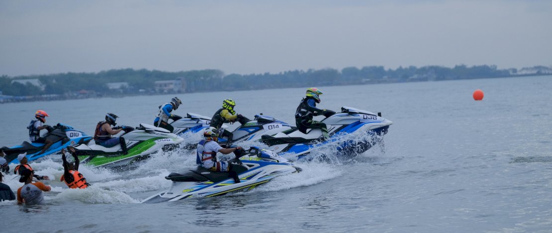 Makassar Internasional Jetski Competiton 2023, 40 Peserta Adu Kecepatan