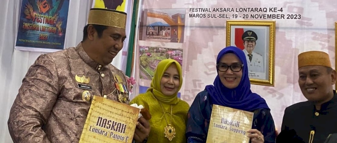 Bupati Maros Tegaskan Komitmennya untuk Dukung Pelestarian Aksara Lontara