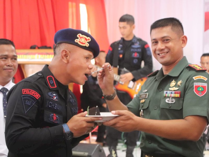 Pesan Danyon Ichsan di Syukuran HUT ke-78 Korps Brimob Polri Jajaran Batalyon C