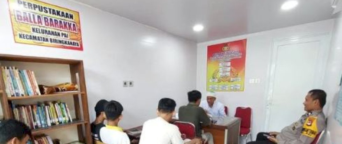 Giat Pembinaan "Balla Barakka" di Konter Kelurahan Pai: Transformasi Positif Anak Muda