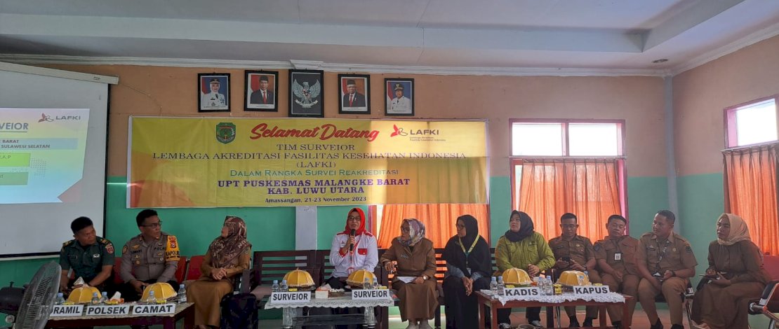 Pemerintah Daerah Kabupaten Luwu Utara melalui Dinas Kesehatan menargetkan seluruh puskesmas di Kabupaten Luwu Utara sudah terakreditasi pada 2023 ini. Pemerintah Daerah Kabupaten Luwu Utara melalui Dinas Kesehatan menargetkan seluruh puskesmas di Kabupaten Luwu Utara sudah terakreditasi pada 2023 ini.