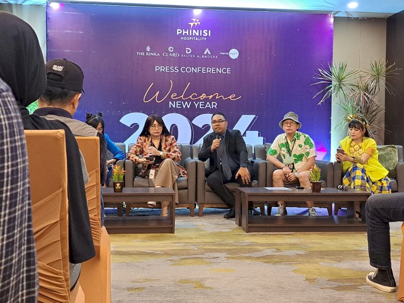 Tahun Baruan di Claro Hotel, Bisa Bawa Pulang Motor dan Ratusan Hadiah Lain
