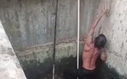 Kabur Dari Kejaran Warga Maling di Bone Kecebur Sumur