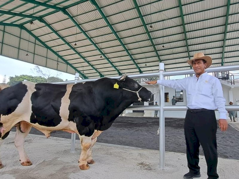 Mentan Amran Pacu Produktivitas Semen Beku untuk Tingkatkan Populasi Ternak