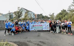 Komunitas Lari di Makassar Kumpulkan Donasi Rp20 juta dalam Kegiatan Run For Palestine