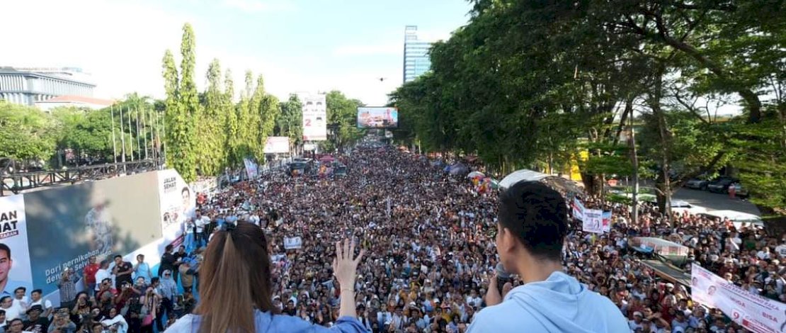 Rekor Jalan Sehat Prabowo-Gibran di Makassar: Panitia Klaim 1,3 Juta Peserta Hadir