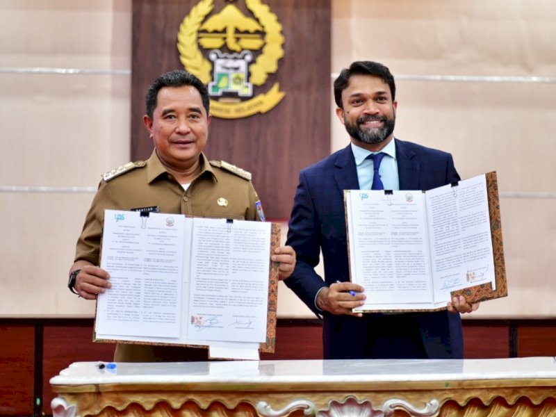 Pemprov Sulsel - PT Yas Exports Internasional Teken MoU Pembelian Hasil Budidaya Pisang Cavendish