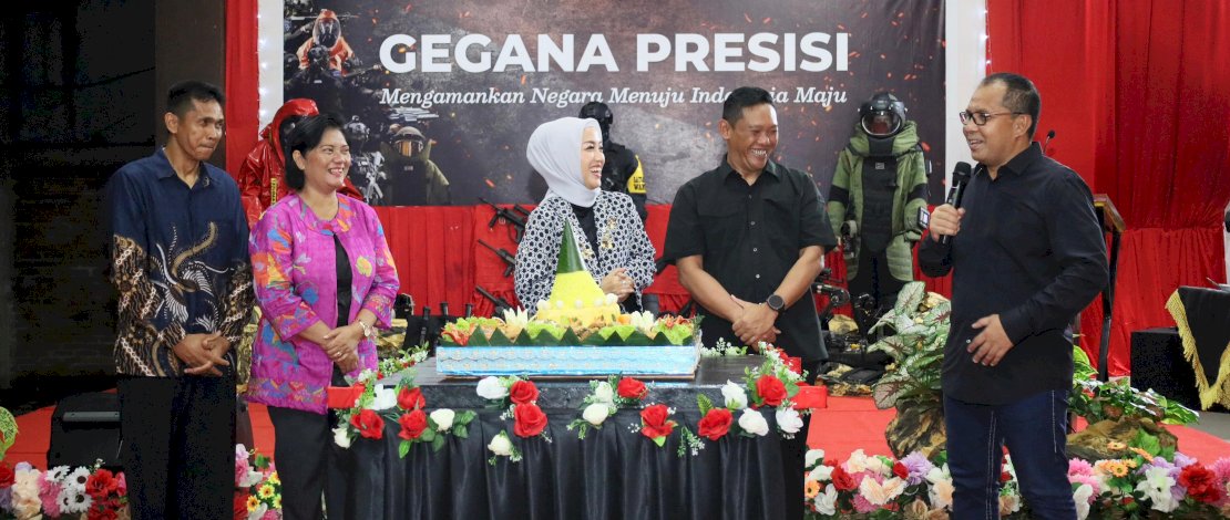 Syukuran HUT ke-49, Danny Pomanto: Gegana Brimob Polda Sulsel Kebanggaan Makassar