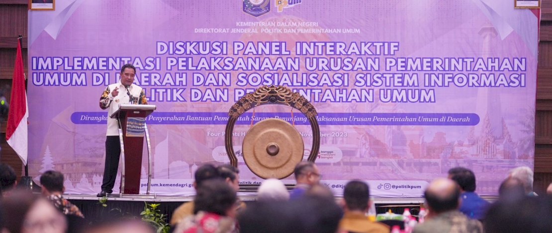 Di Hadapan Jajaran Kesbangpol, Bahtiar Tekankan Pemerintahan Wajib Terapkan Sistem Informasi Berbasis Elektronik