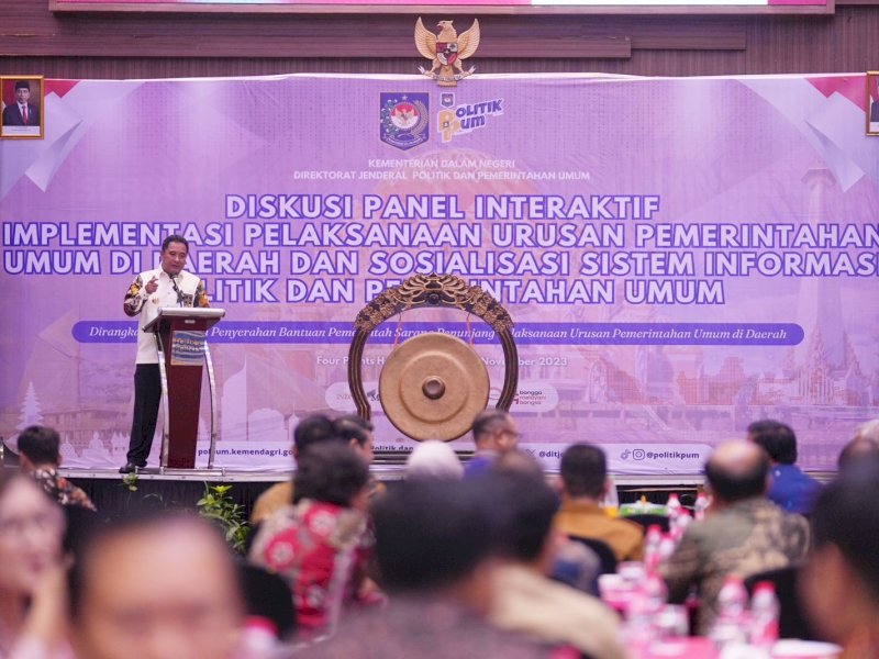Di Hadapan Jajaran Kesbangpol, Bahtiar Tekankan Pemerintahan Wajib Terapkan Sistem Informasi Berbasis Elektronik