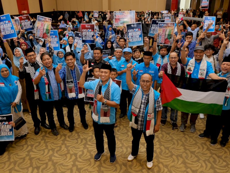 Sambut Masa Kampanye, Partai Gelora Sulsel Rapatkan Barisan