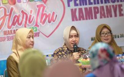 Semarak Hari Ibu 2023, Ketua TP PKK Makassar Buka Kampanye SADARI dan IVA 