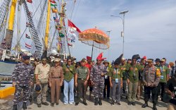 Peserta Pelayaran Muhibah Budaya Jalur Rempah 2023 Tiba di Kepulauan Selayar