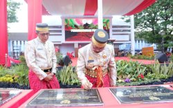 Wabup Gowa Resmikan Sejumlah Proyek Di Puncak Peringatan HJG Ke-703