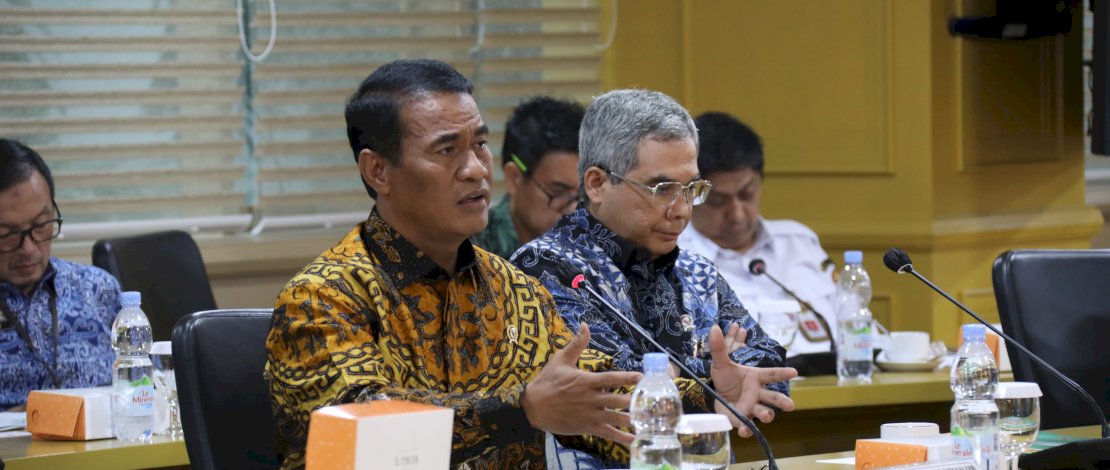 Mentan Amran Sulaiman rapat bersama DPD RI, Rabu, 29 November 2023.