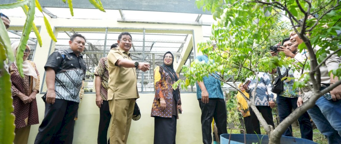 Kunjungi Kantor Dinas TPH-BUN Sulsel, Pj Gubernur Bahtiar Buka Sesi  Dialog dengan  Pegawai