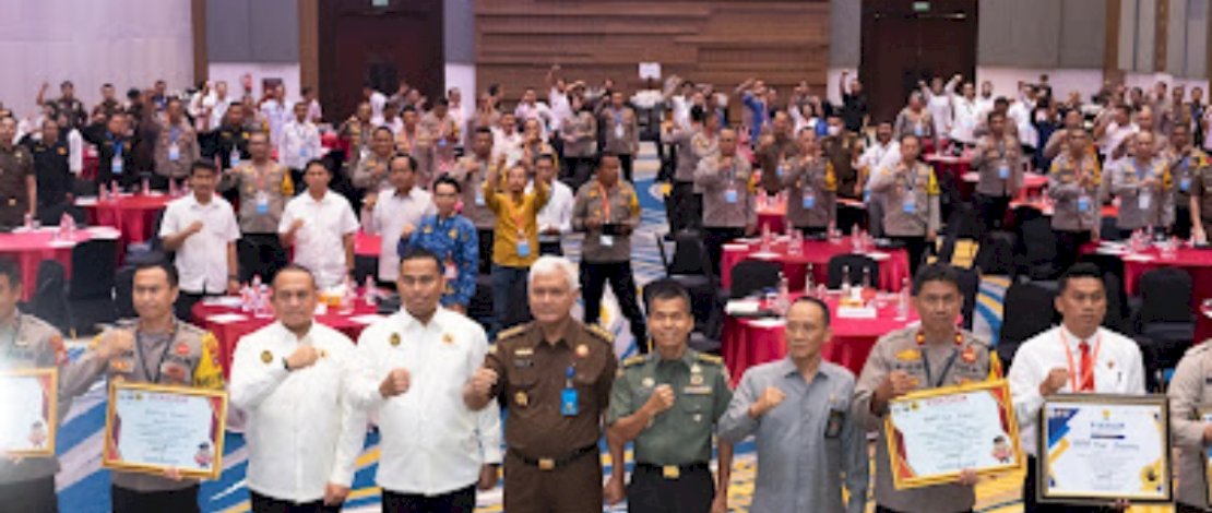 Inspektorat Sulsel bekerjasama dengan Polda Sulsel menggelar Rapat Kerja Teknis Unit Pemberantasan Pungutan Liar (UPP) Provinsi Sulawesi Selatan, di Hotel Four Point by Sheraton Makassar, Rabu, 29 November 2023.