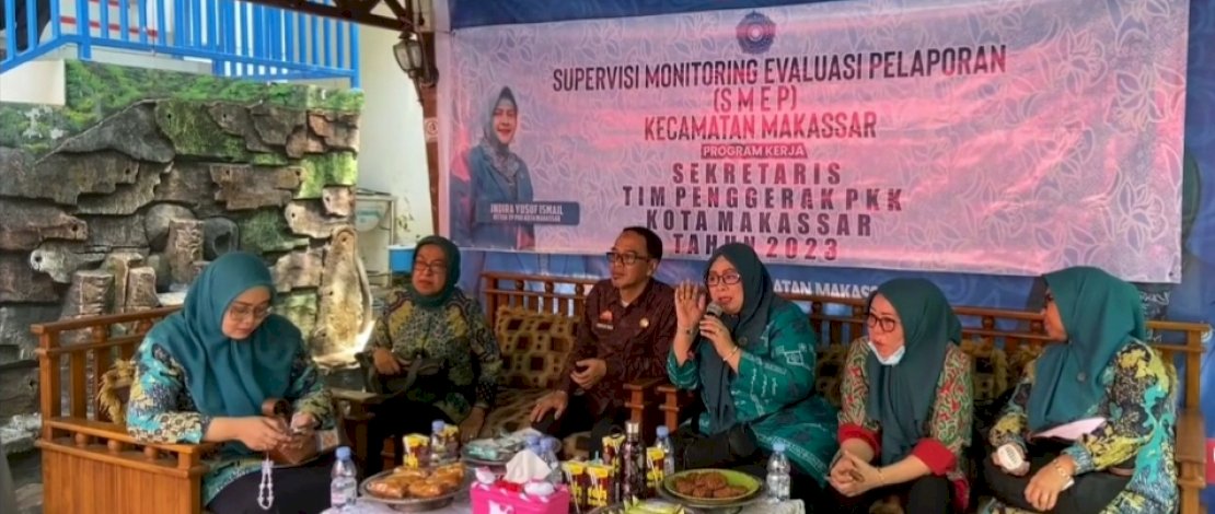 Ketua TP PPK Tinjau Pelaksanaan SMEP di Kecamatan Makassar