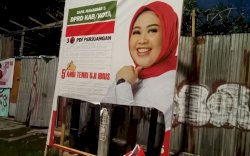 Baru Terpasang Beberapa Hari, Baliho Andi Tenri Uji Banyak yang Dirobek
