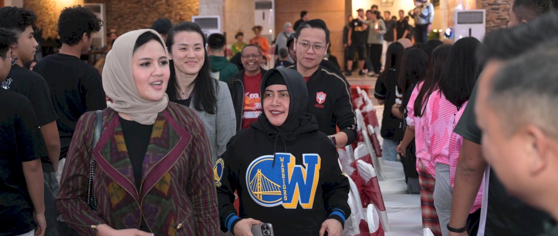 Jamu Peserta Kejurnas Basket 3x3,Kertua Perbasi Makassar Gelorakan Semangat Fair Play