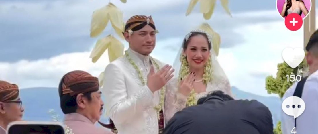 Sah Jadi Suami Istri, BCL-Tiko Nikah di Bali Pakai Adat Jawa 