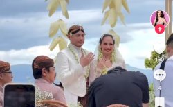 Sah Jadi Suami Istri, BCL-Tiko Nikah di Bali Pakai Adat Jawa 