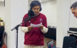 Gandeng Voice Talent Teh  Riri, Dispar Makassar Gelar Pelatihan Voice Over