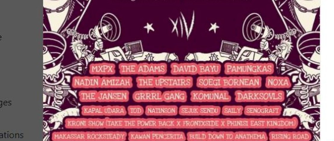 Dispar Makassar Ajak Masyarakat Hadiri "Rock In Celebes" Ke-14, Catat Tanggalnya 