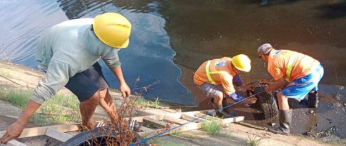 Instruksi Camat Makassar Bersihkan Kanal Kerung-kerung di Musim Hujan