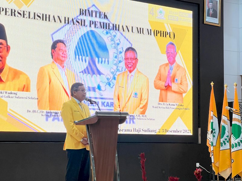 Taufan Pawe Tekankan Kader Jaga Suara dari TPS Hingga Ranah Sengketa