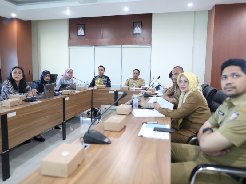 Sekda Muh Ansar Terima Kunjungan World Bank, Bahas Hasil Studi Diagnostik PAD Makassar