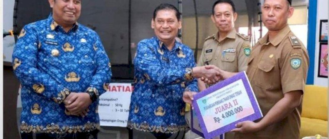 Maros Terbaik Pencapaian TPBIS di Sulsel, Chaidir Syam Beri Penghargaan ke Kepala Desa