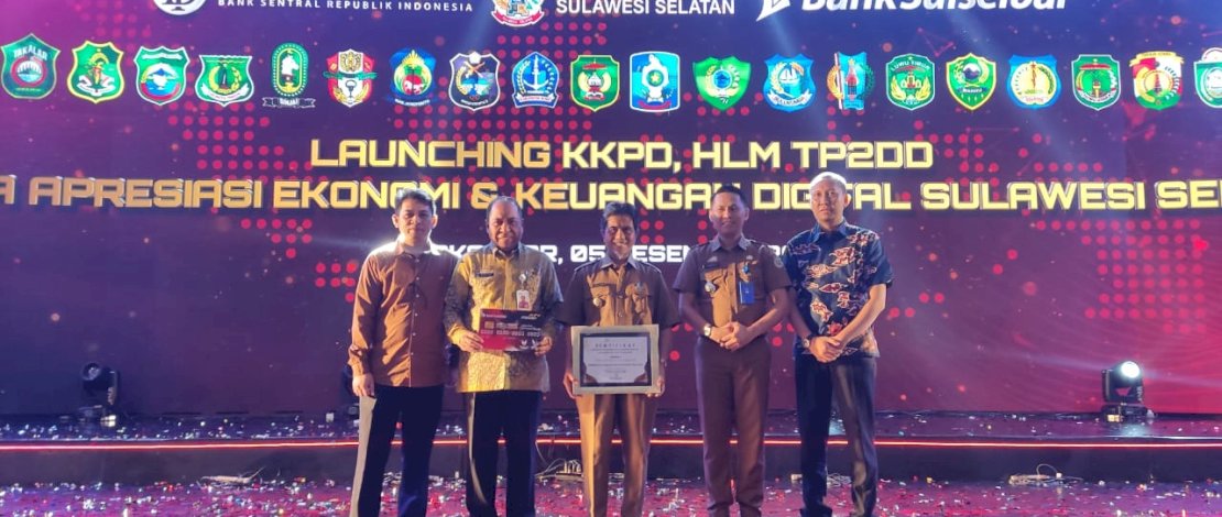 Pemkab Selayar meraih penghargaan sebagai Juara II Tim Percepatan dan Perluasan Digitalisasi Daerah (TP2DD) Akseleratif Kategori Pajak dari Bank Indonesia. 